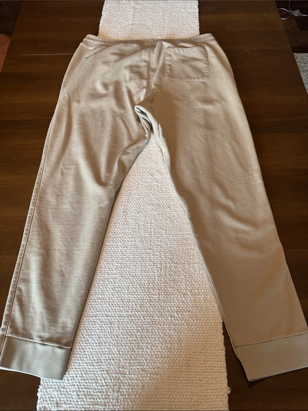 Banana Republic Tall Men’s Drawstring Joggers in Light Beige